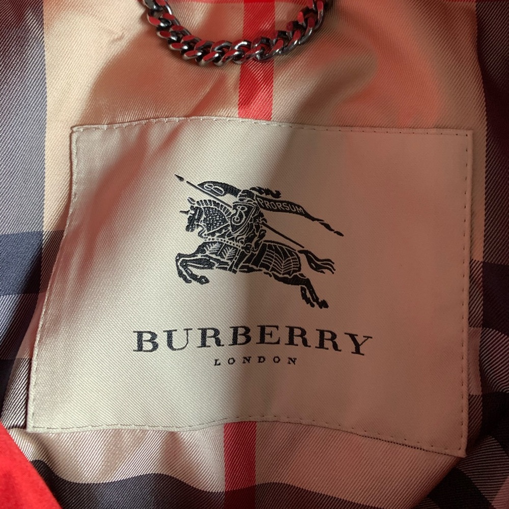 Burberry coat